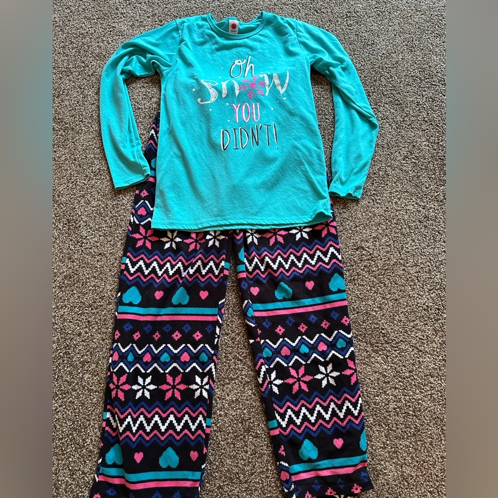 Total Girl Pajama Set size 14